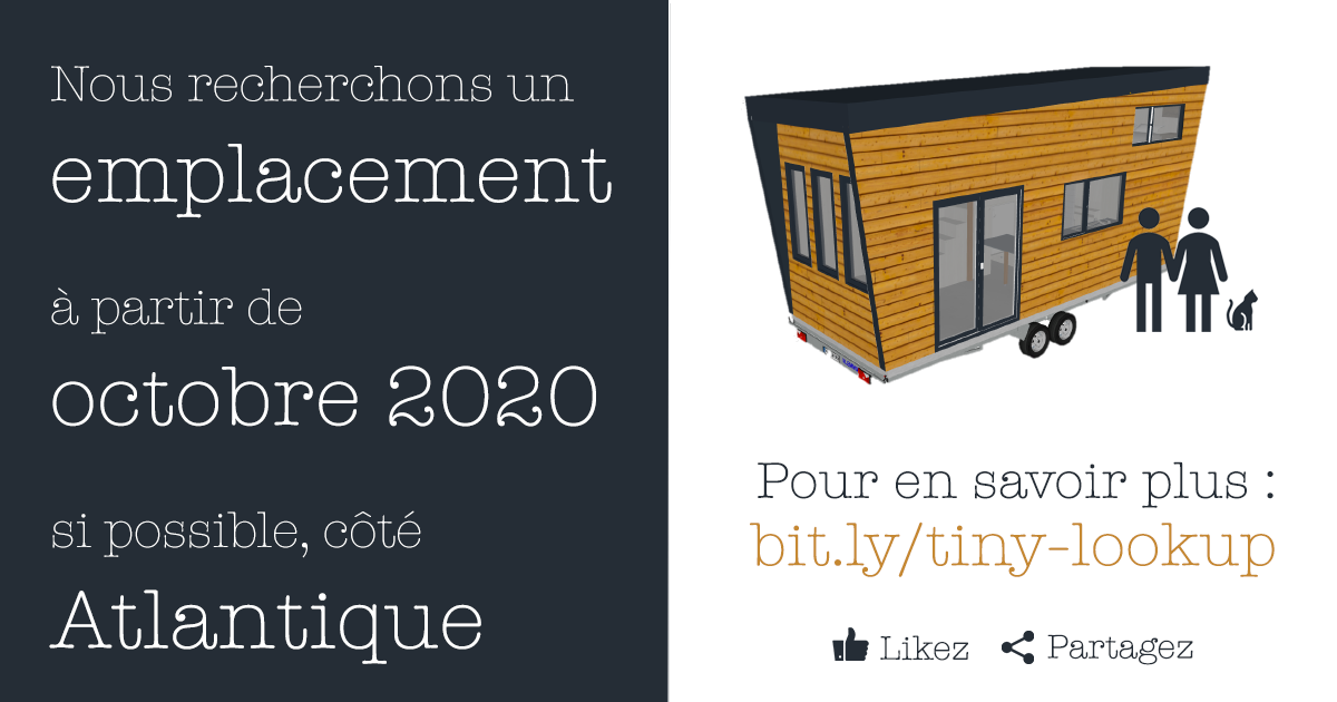 Recherche emplacement pour notre Tiny House | Et si on se lançait